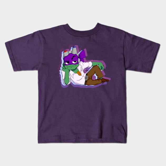 "Its called High Fashion" Donnie Kids T-Shirt by Beansprout Doodles